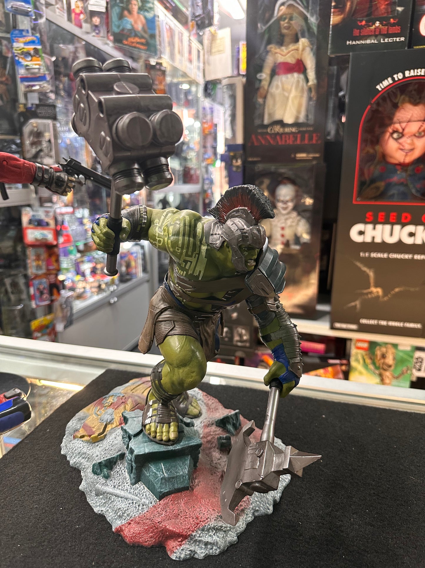 THOR RAGNARK HULK GLADIATOR STATUE