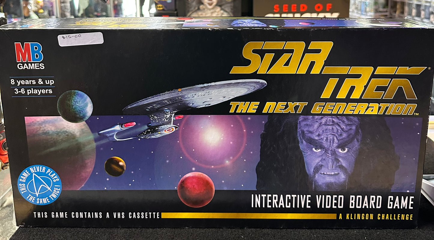 STAR TREK THE NEXT GENERATION INTERACTIVE VIDEO BOARD GAME