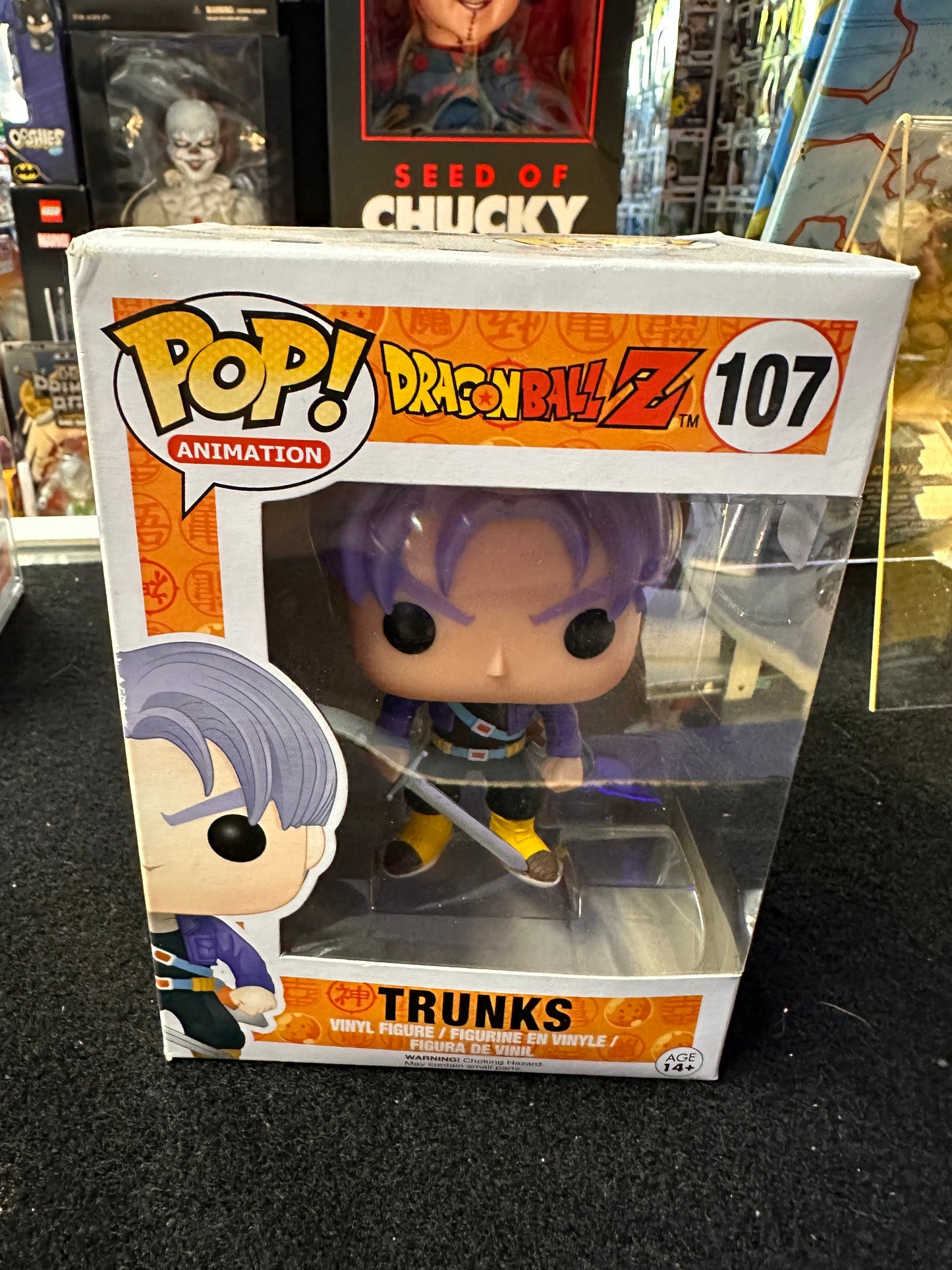 FUNKO POP DRAGON BALL Z TRUNKS #107
