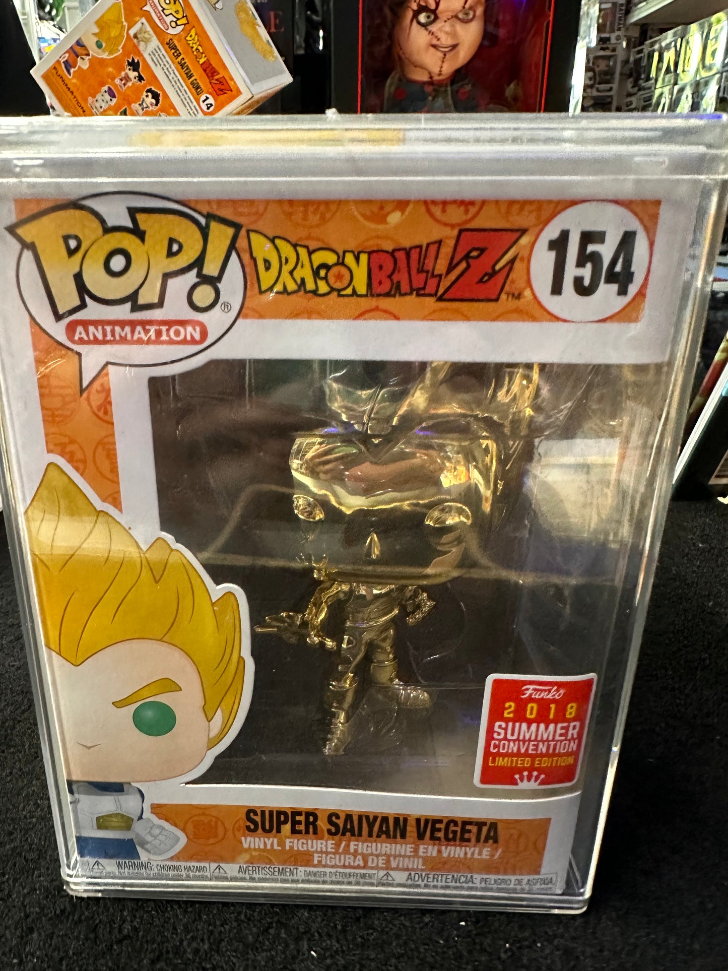 FUNKO POP DRAGON BALL Z SUPER SAIYAN VEGETA #154