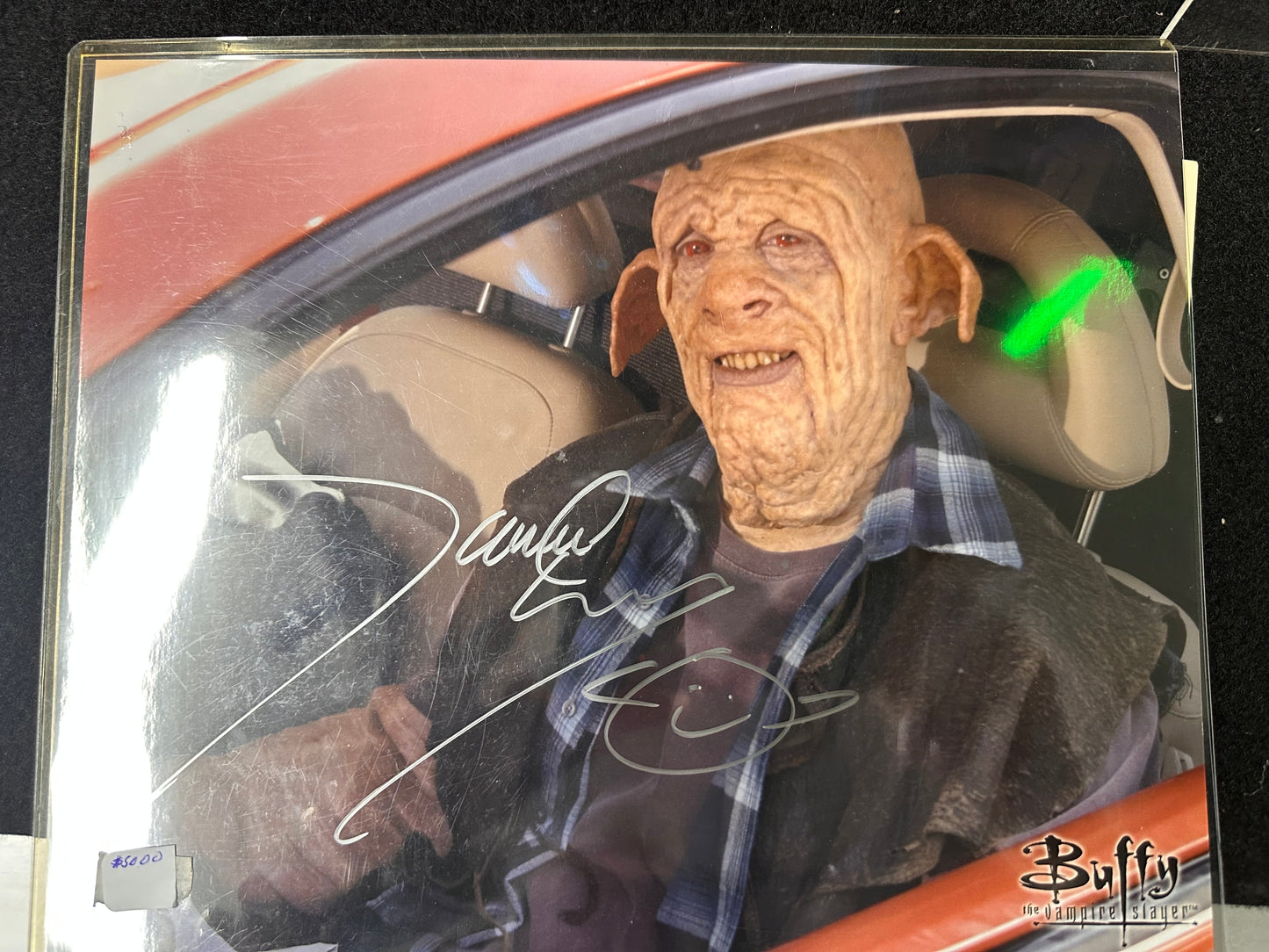 BUFFY THE VAMPIRE SLAYER JAMES CHARLES/ LEARY CLEM AUTOGRAPH WITH C.O.A