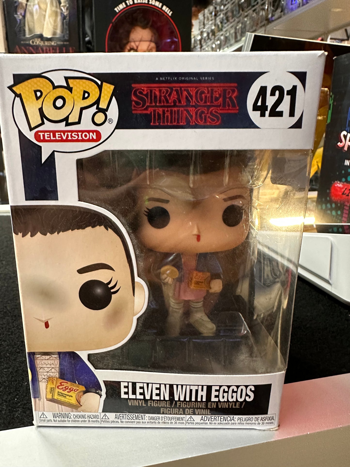 FUNKO POP STRANGER THINGS ELEVEN WITH EGGOS #421