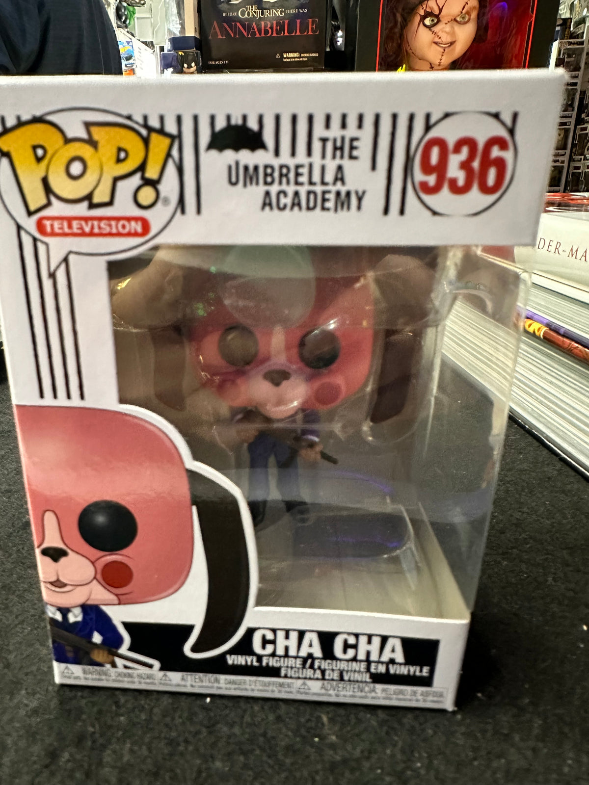 FUNKO POP THE UMBRELLA ACADEMY CHA CHA #936