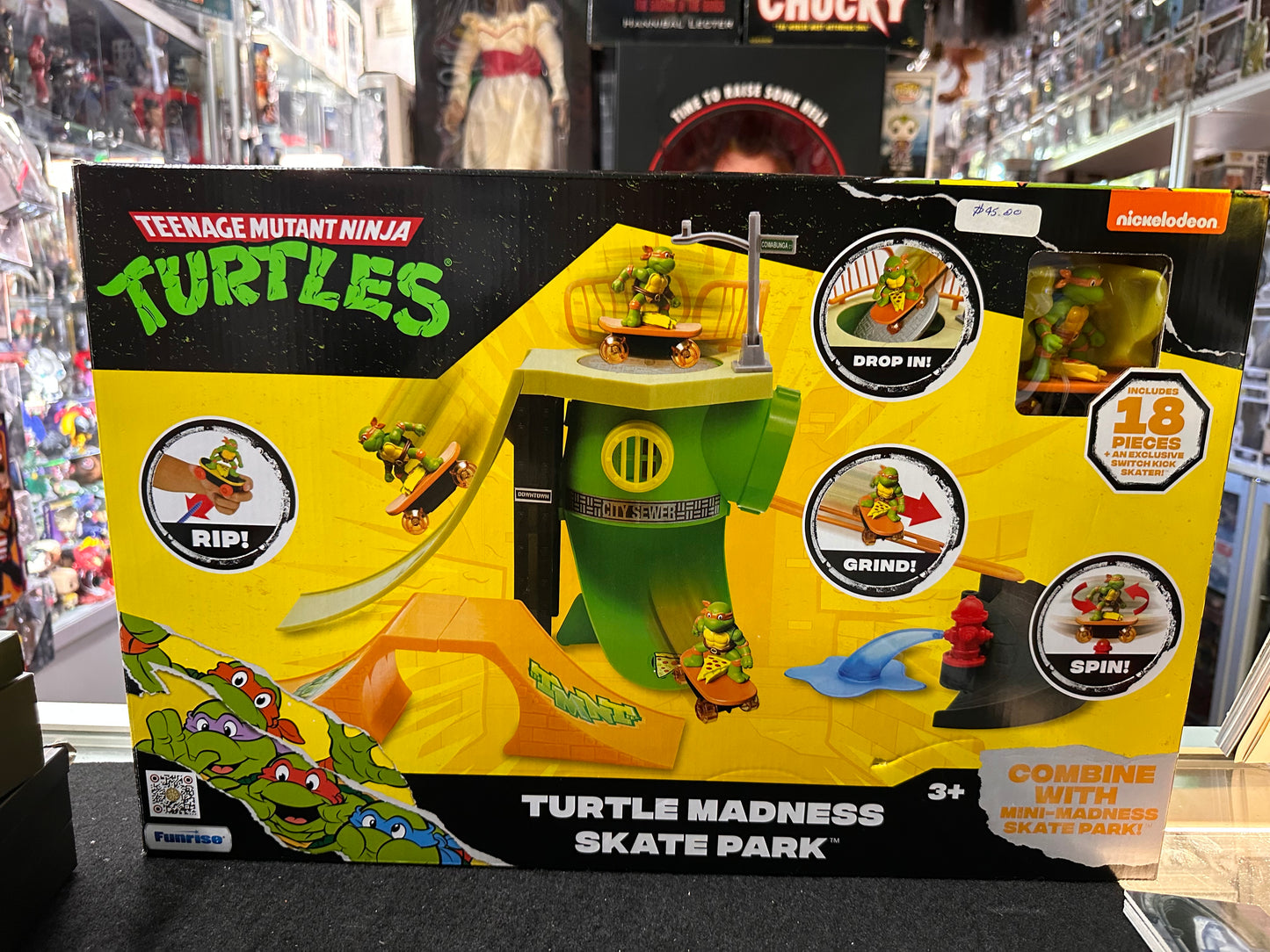 TEENAGE MUTANT NINJA TURTLES TURTLE MADNESS SKATE PARK