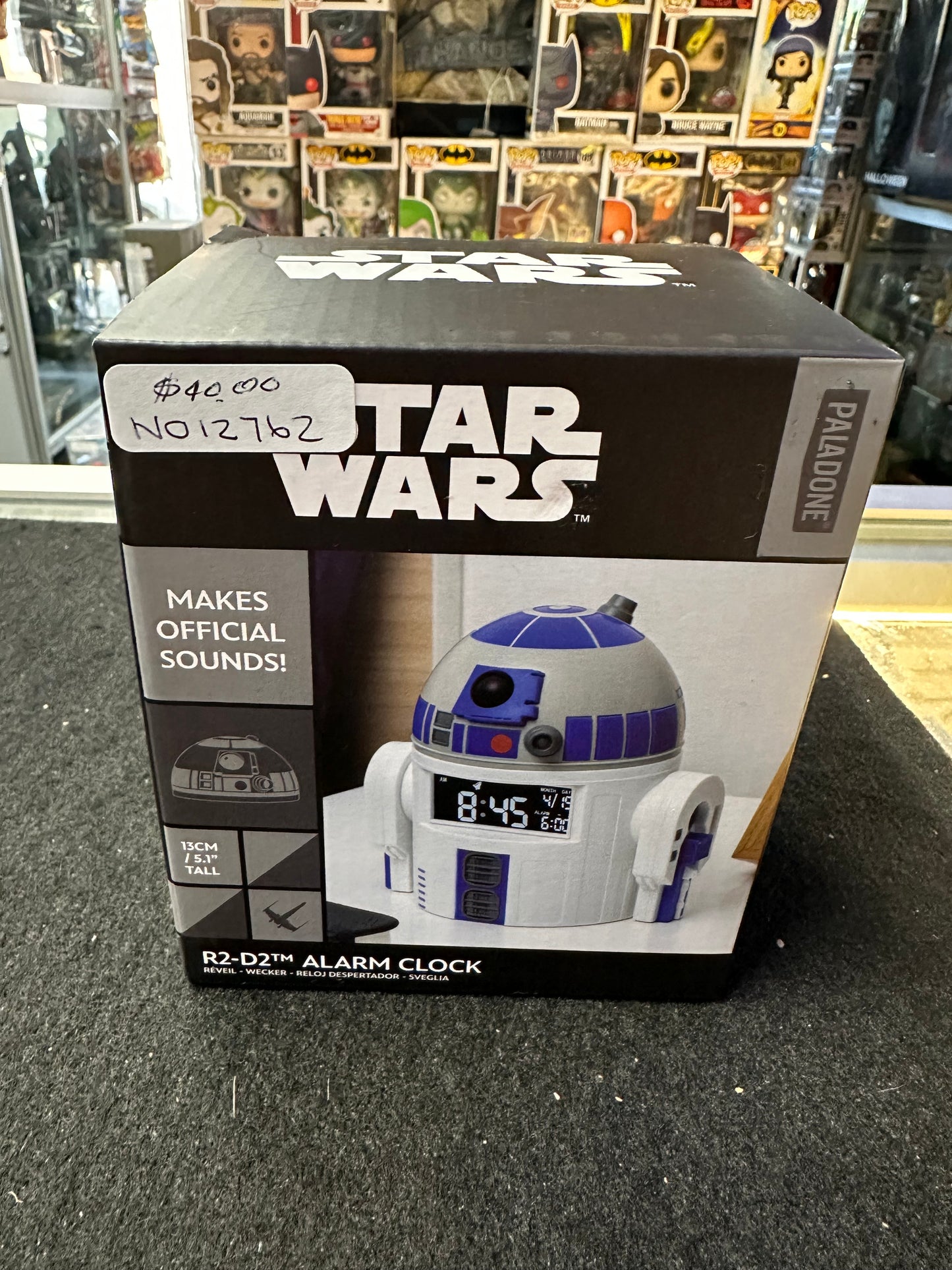STAR WARS R2D2 ALARM CLOCK