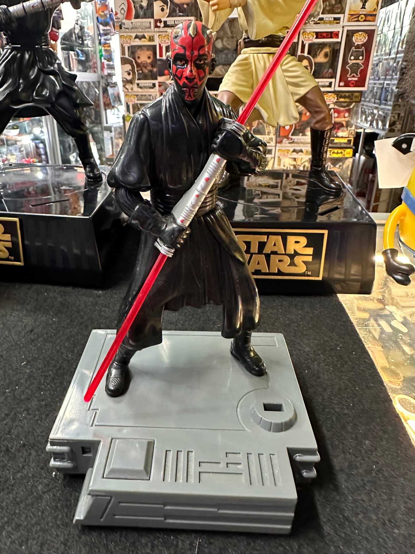 STAR WARS EPISODE 1 DARTH MAUL ELECTRONIC TOOTHBRUSH HOLDER