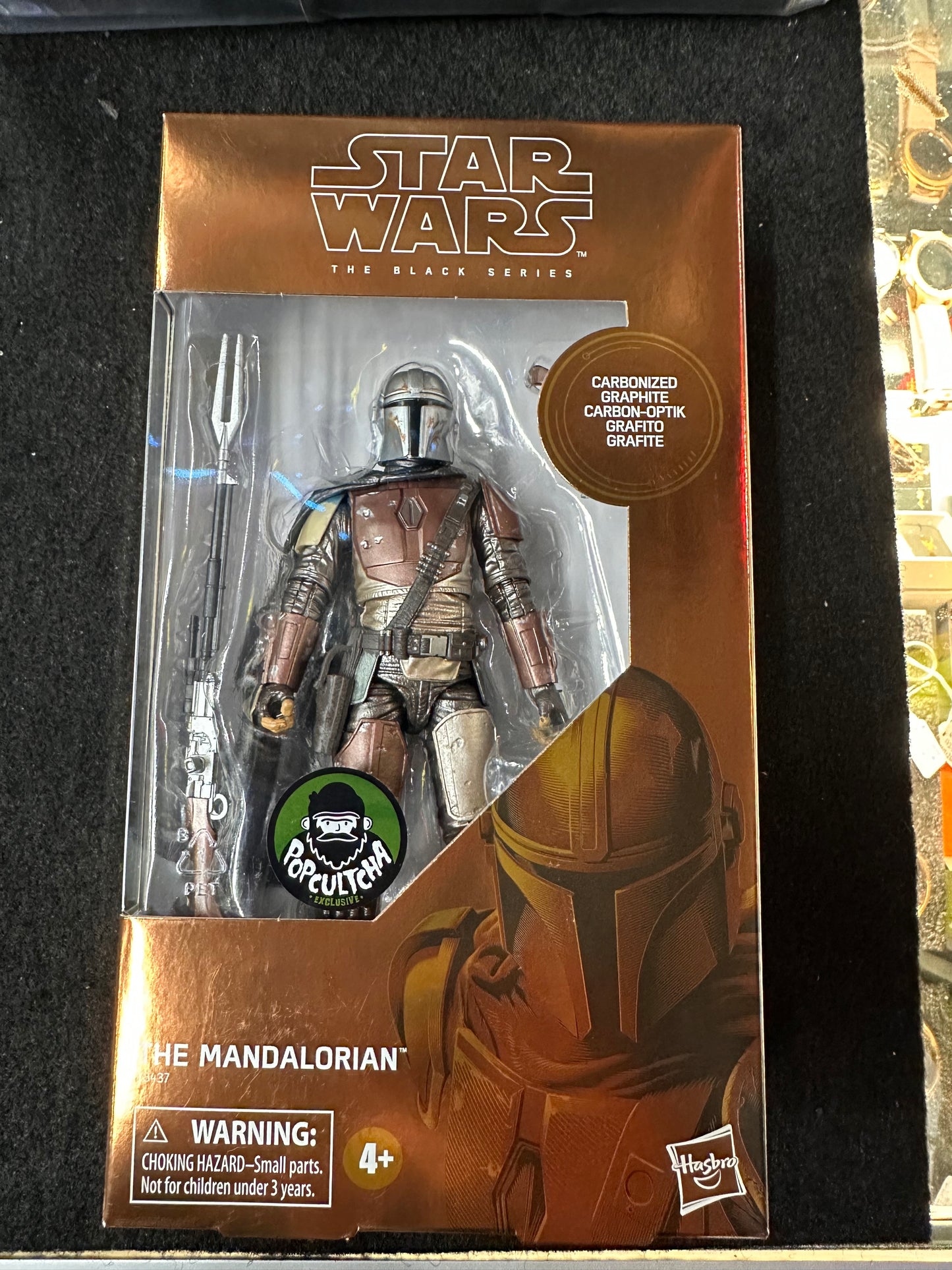 STAR WARS THE BLACK SERIES (THE MANDALORIAN) FIGURE POPCULTURE EXCLUSIVE