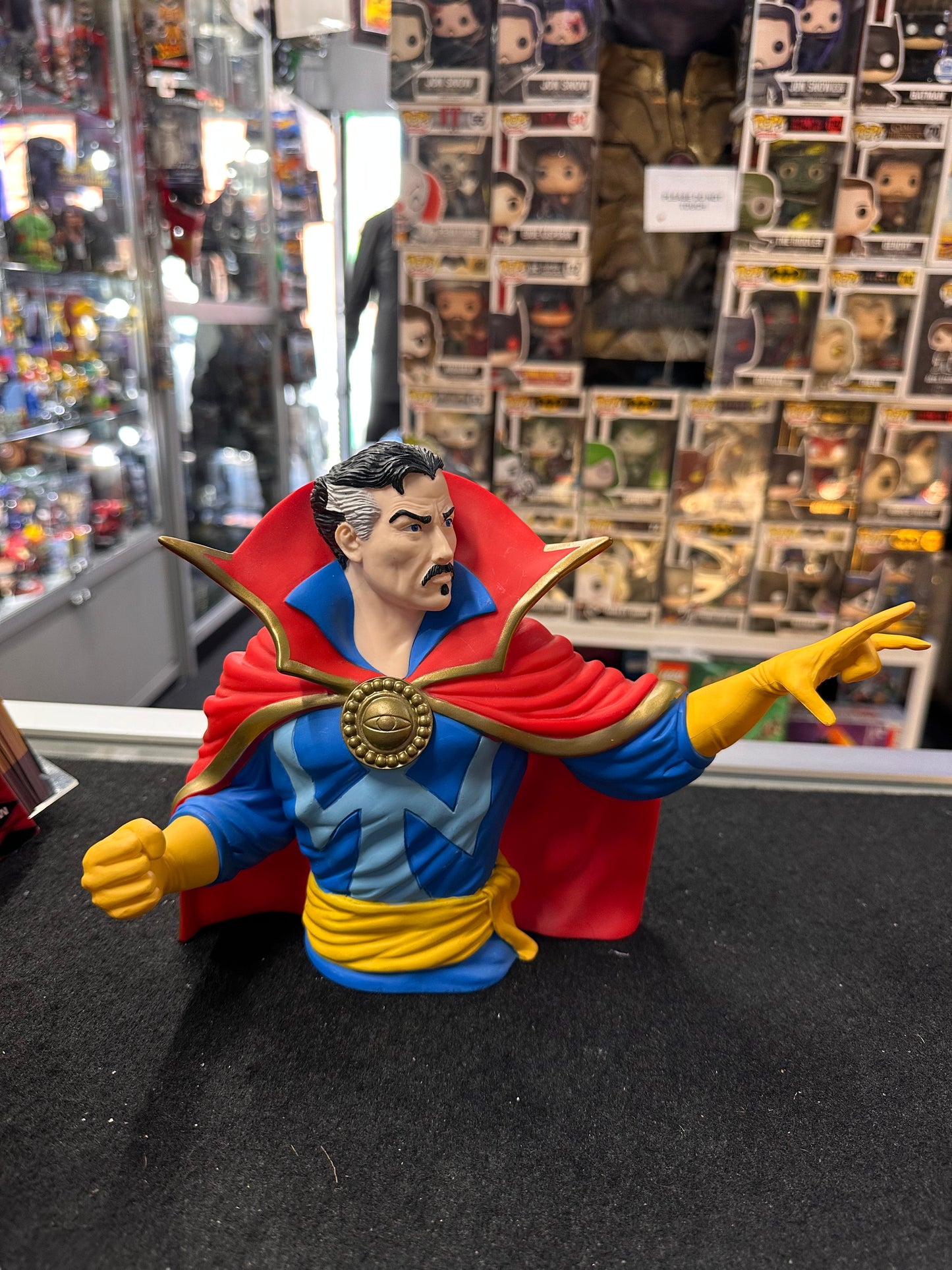 MARVEL DR STRANGE BANK BUST