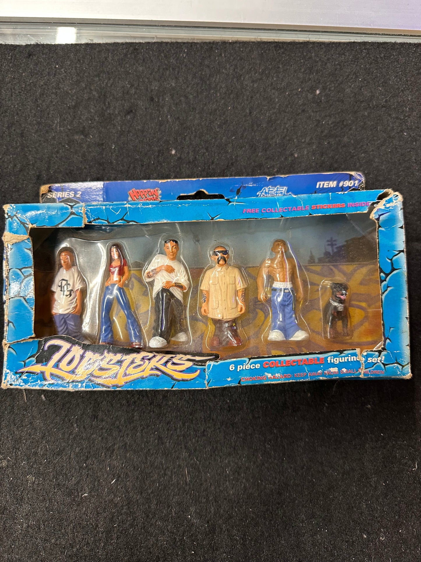 HOPPIN HYDROS THE LIL LOCSTERS SERIES #2 6 FIGURE BOX SET HOMIES