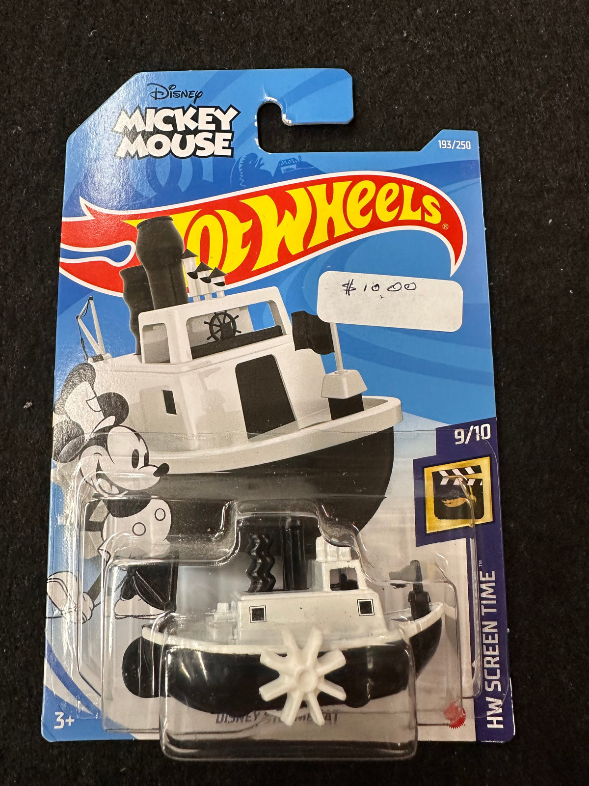 HOT WHEELS DISNEY MICKEY MOUSE DISNEY STEAMBOAT