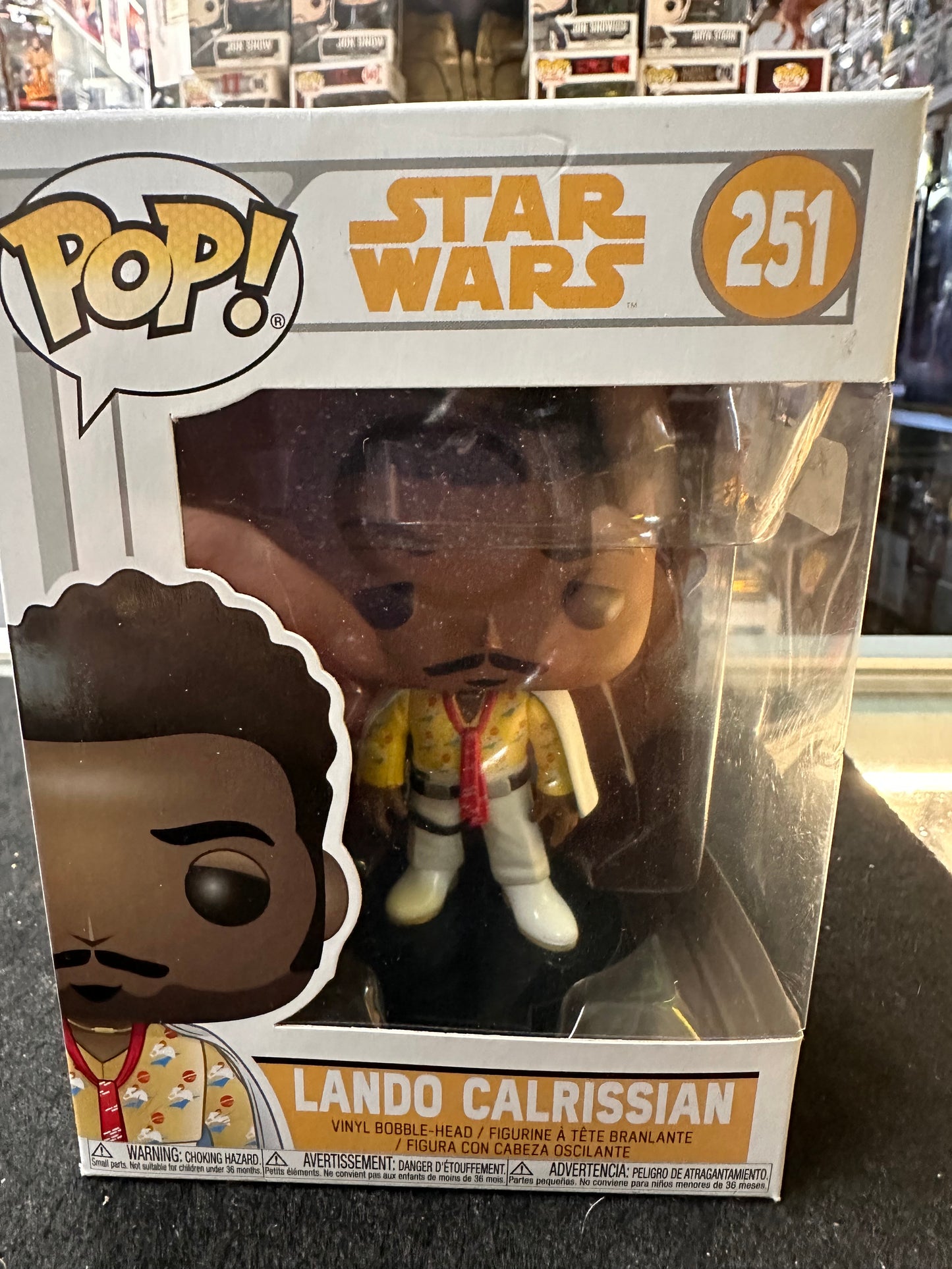 FUNKO POP STAR WARS LANDO CALRISSIAN #251