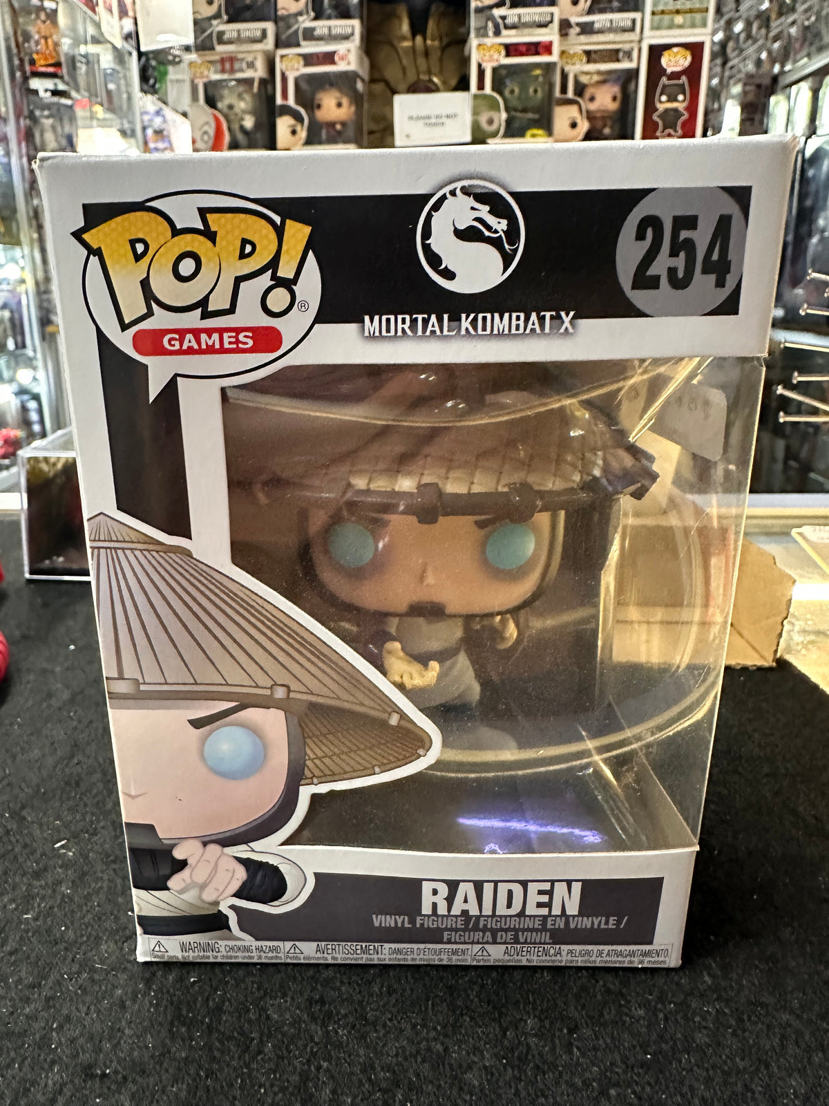 FUNKO POP MORTAL KOMBAT X RAIDEN #254