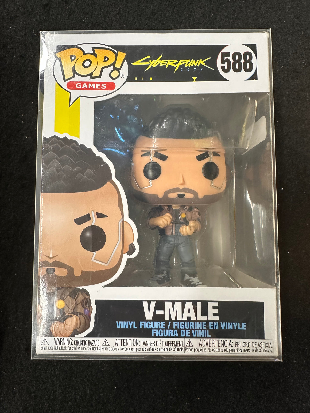 FUNKO POP CYBERPUNK V-MALE #558