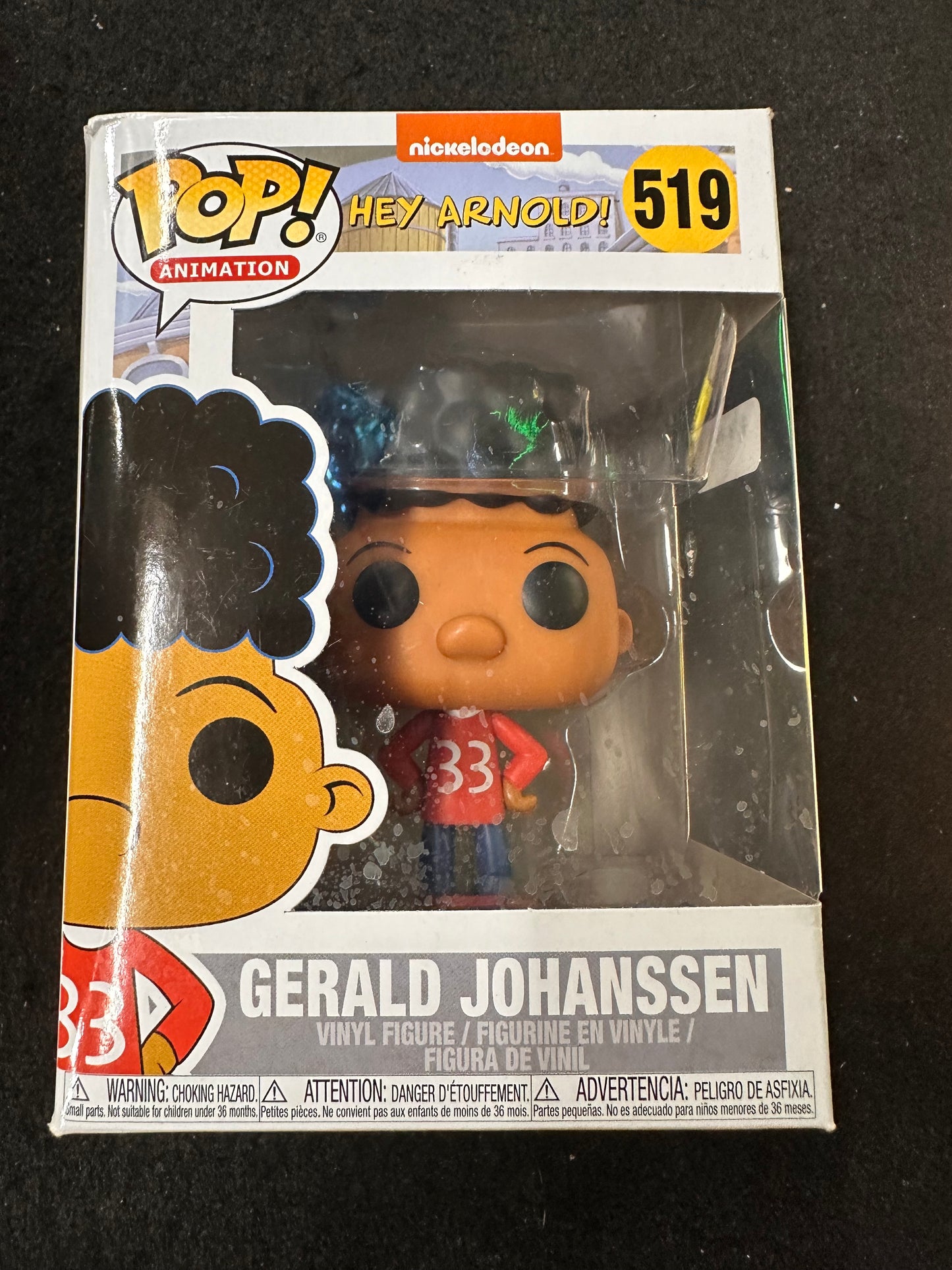 FUNKO POP HEY ARNOLD GERALD JOHANSSEN #519