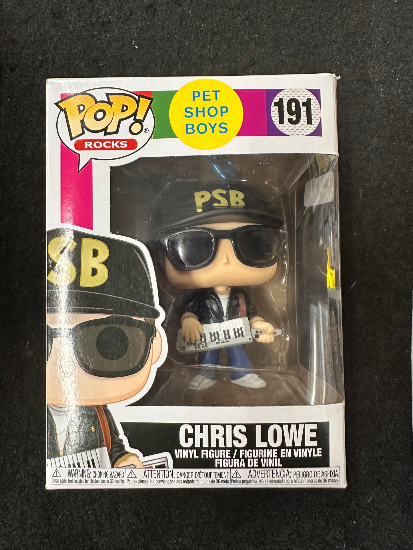FUNKO POP THE PET SHOP BOYS CHRIS LOWE #191