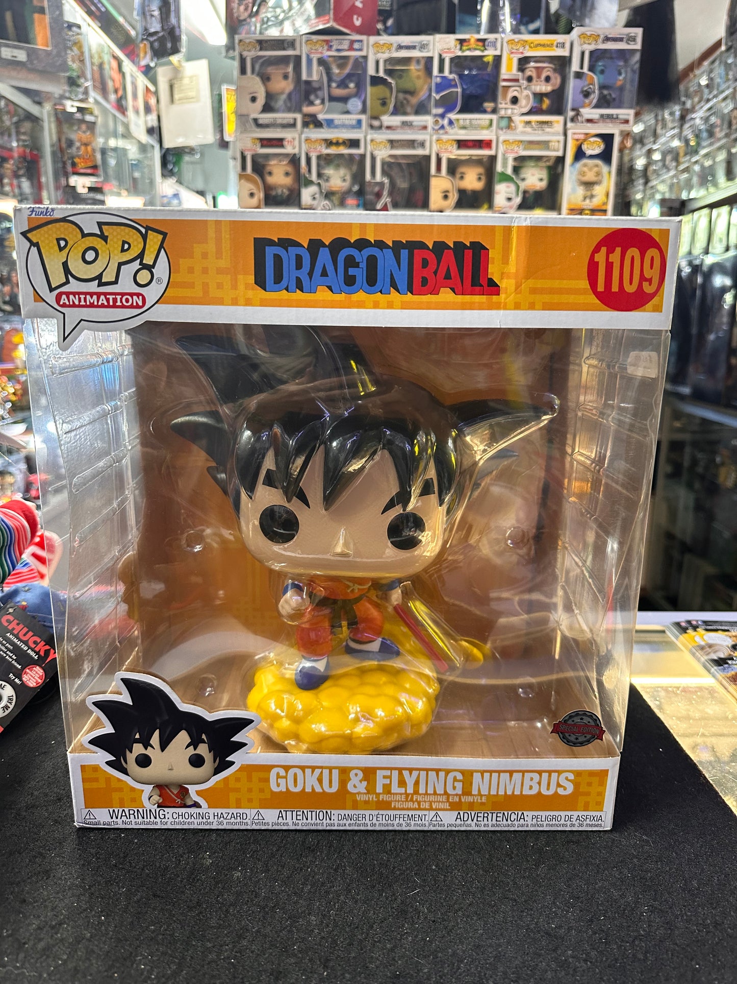 FUNKO POP DRAGON BALL GOKU & FLYING NIMBUS #1109