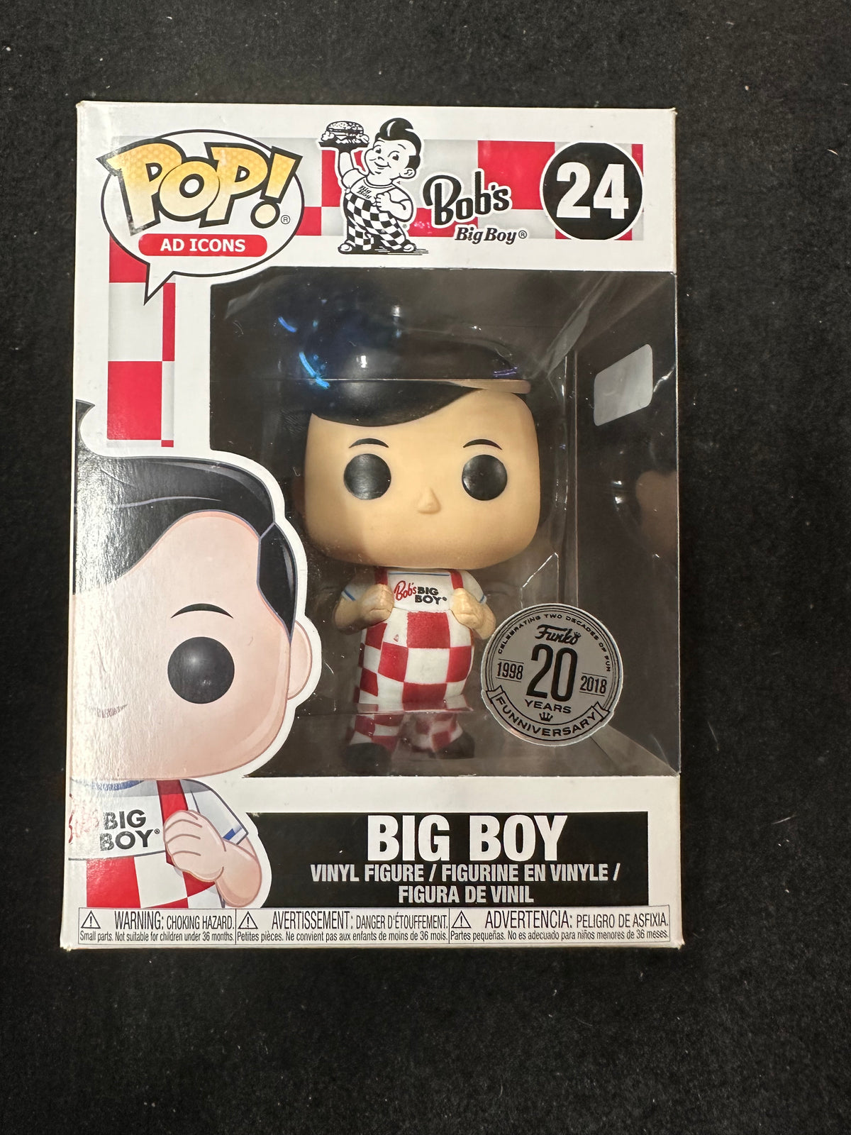 FUNKO POP BOB'S BIG BOY # 24 FUNKO 20 YEARS