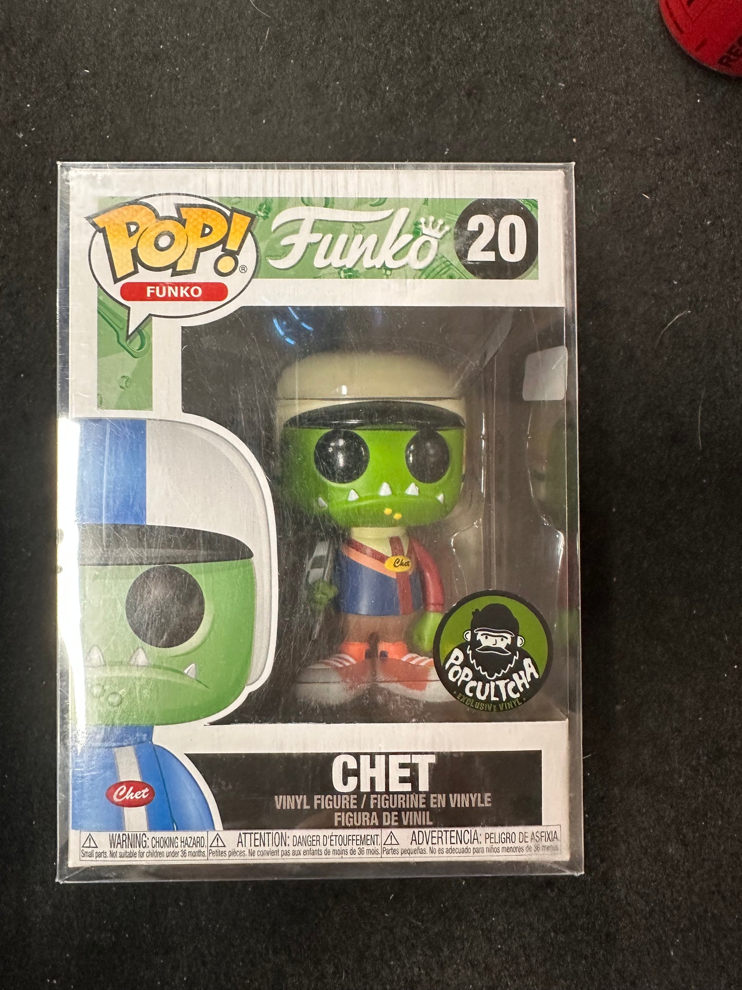 FUNKO POP CHET # 20 POPCULTCHA EXCLUSIVE