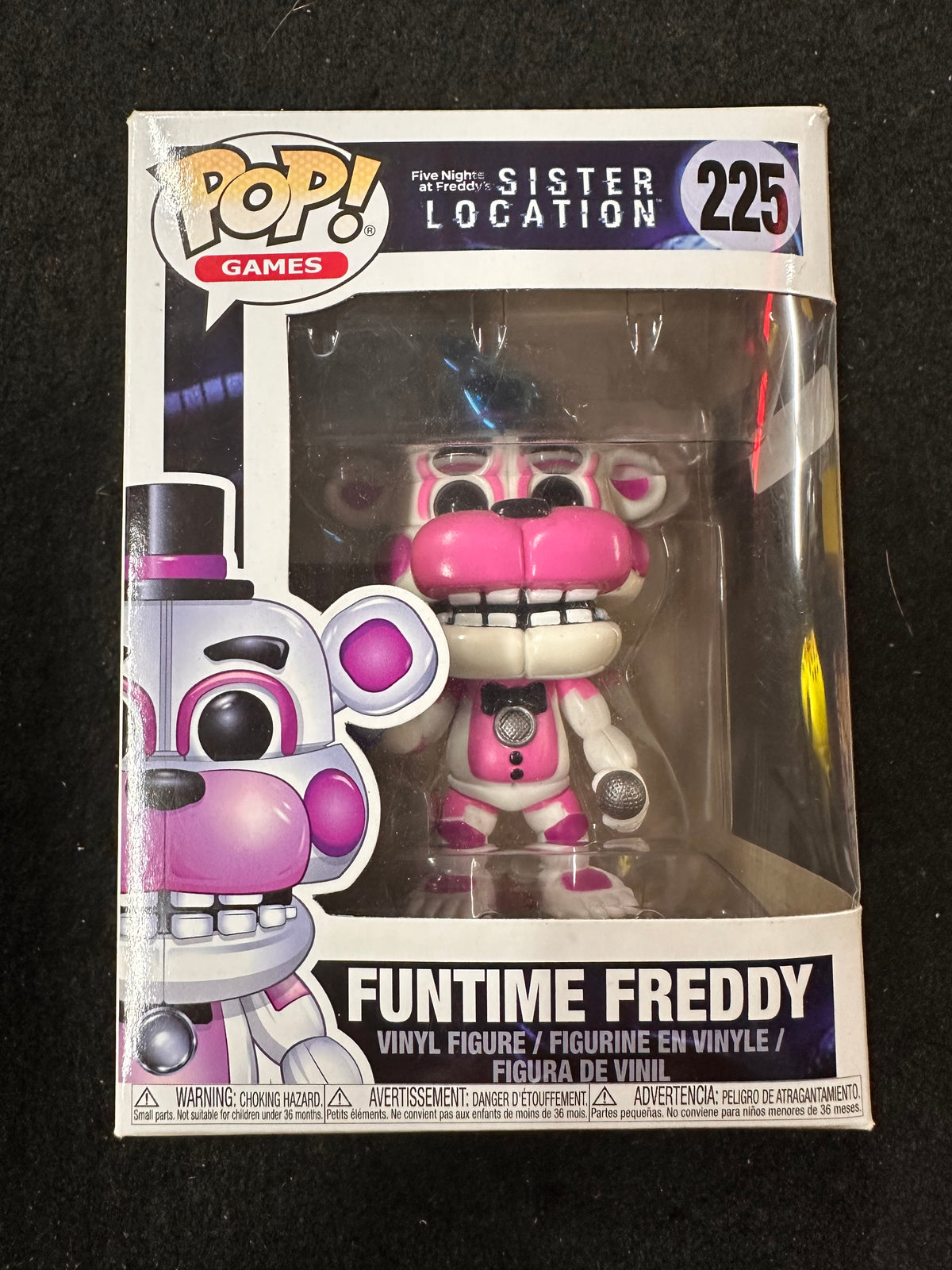 FUNKO POP SISTER LOCATION FUNTIME FREDDY #225