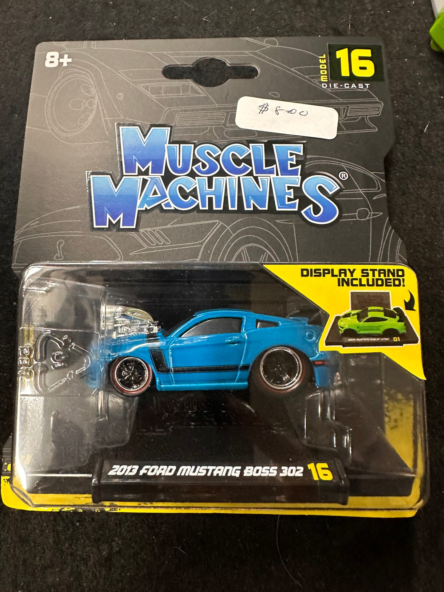 MUSCLE MACHINES 2013 FORD MUSTANG BOSS 302