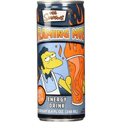 THE SIMPSONS FLAMING MOE ENERGY DRINK - N09297