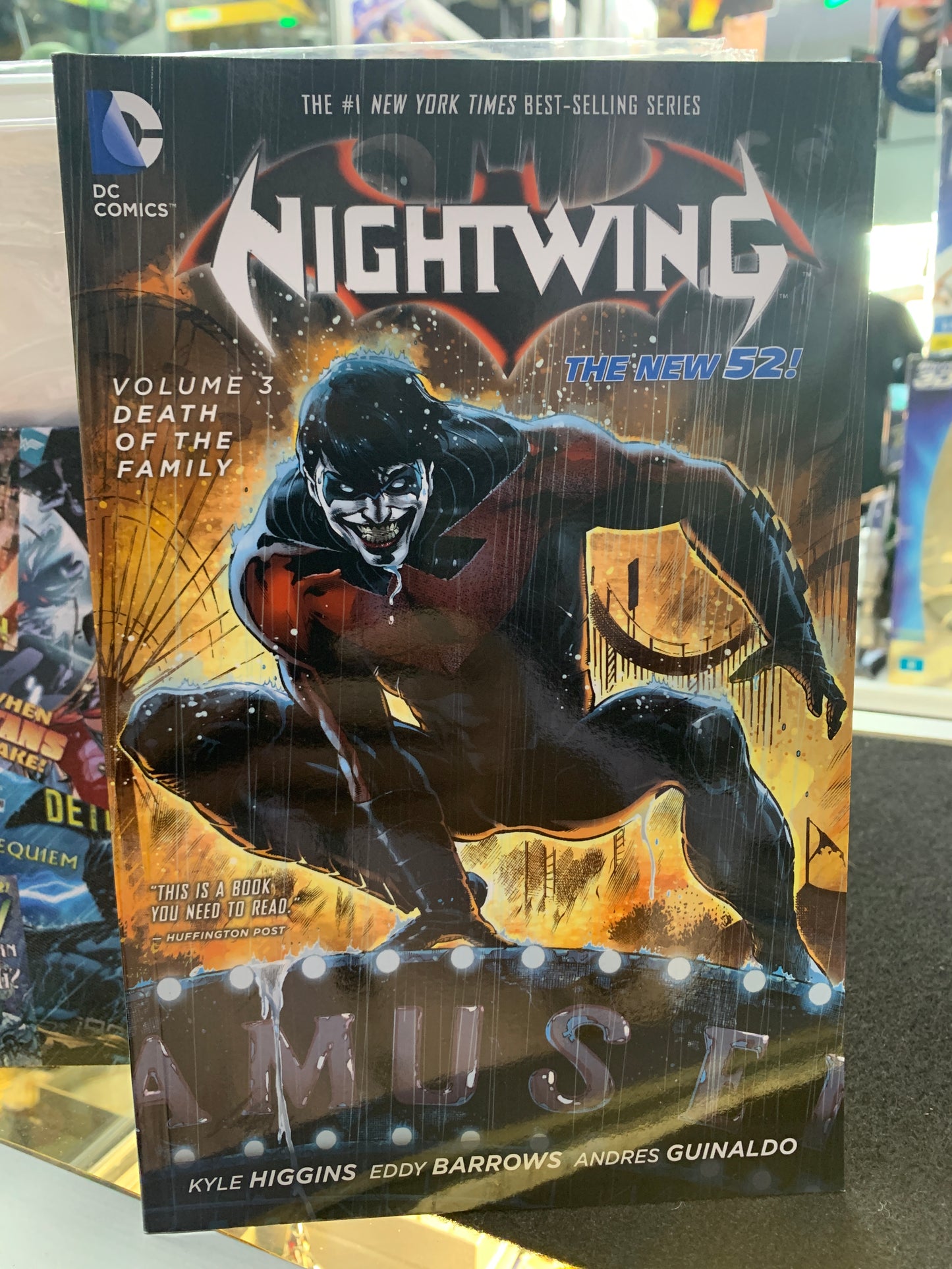 Nightwing volume 3 death of the family the new 52