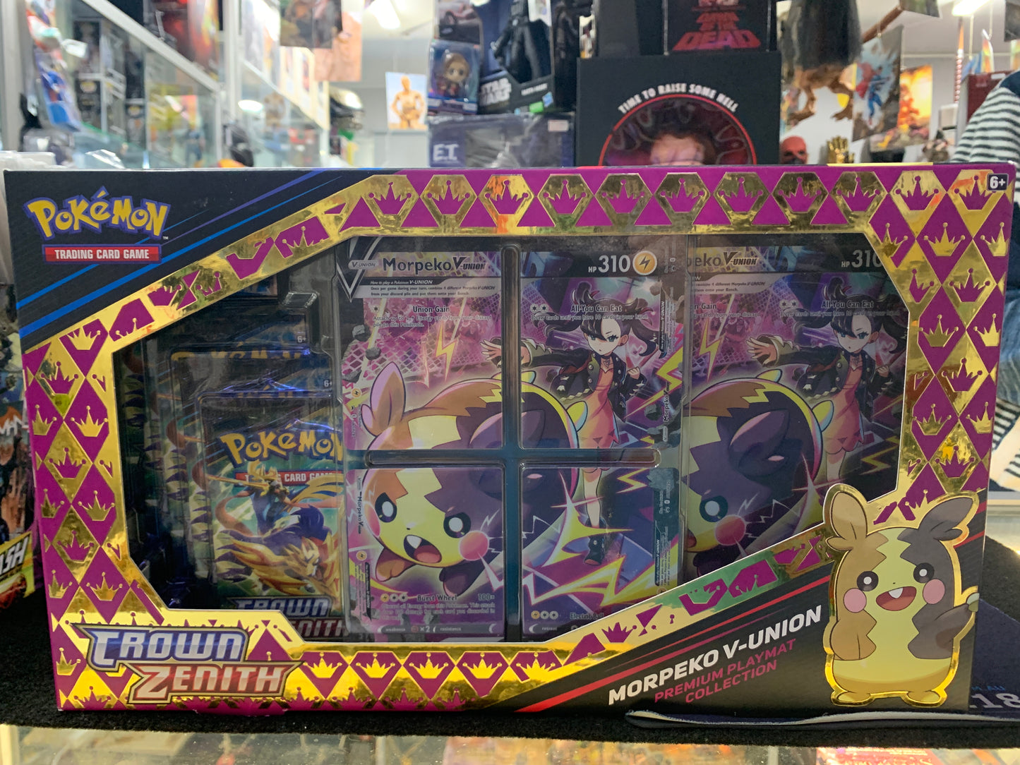 Pokémon trading card card game crown zenith Morpeko v- Union