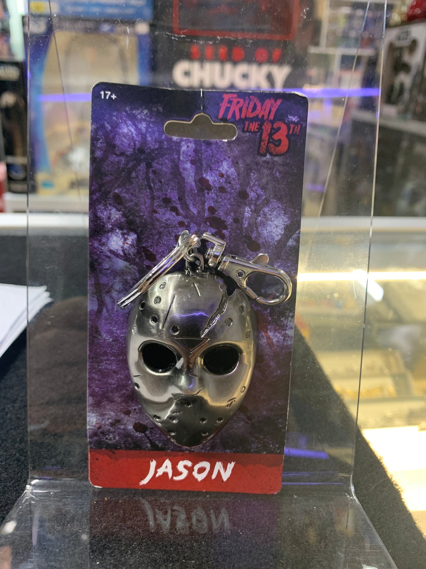 Jason Friday the 13th key ring