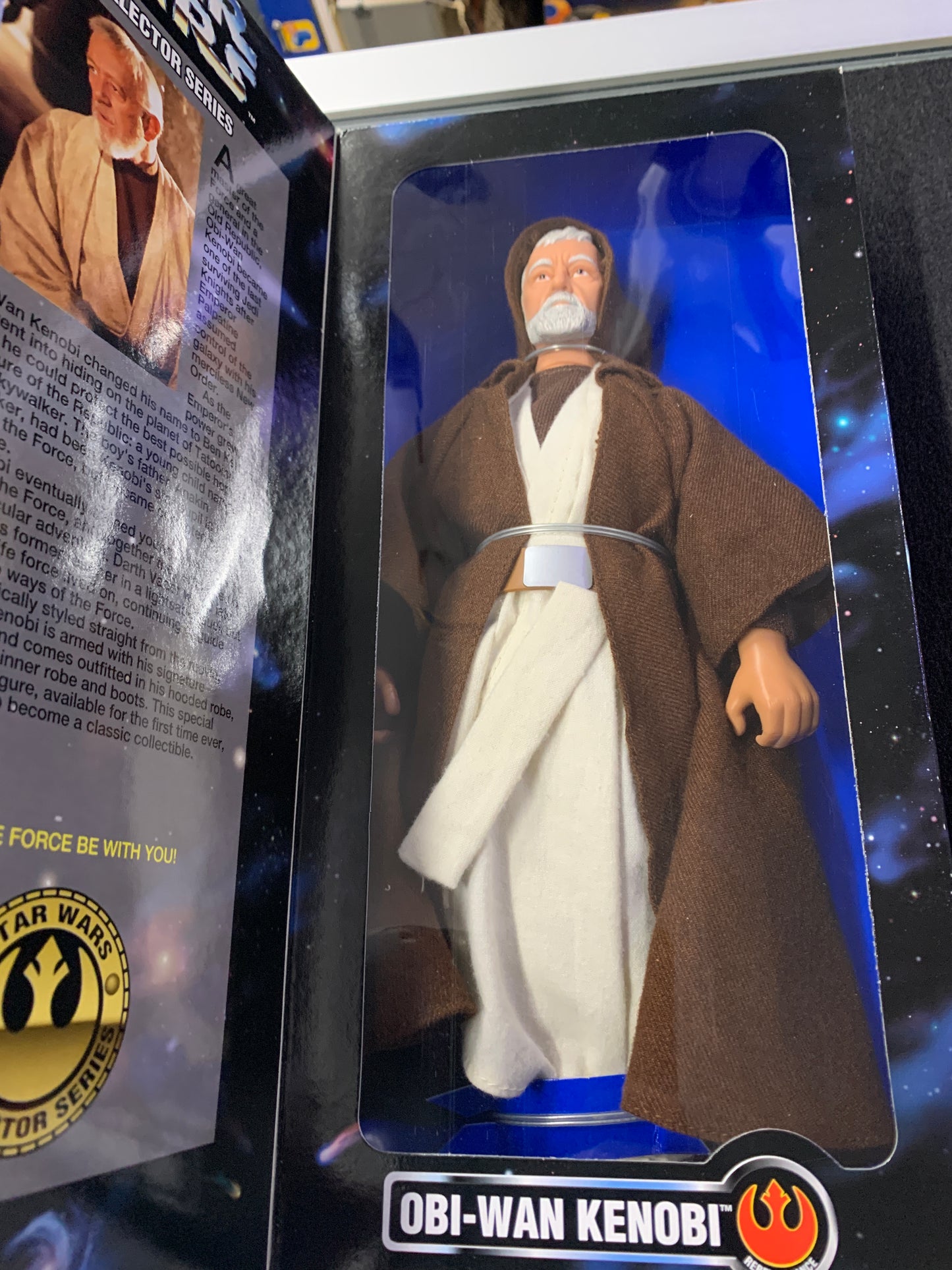 Star wars collector series Obi wan kenobi 1996 kenner