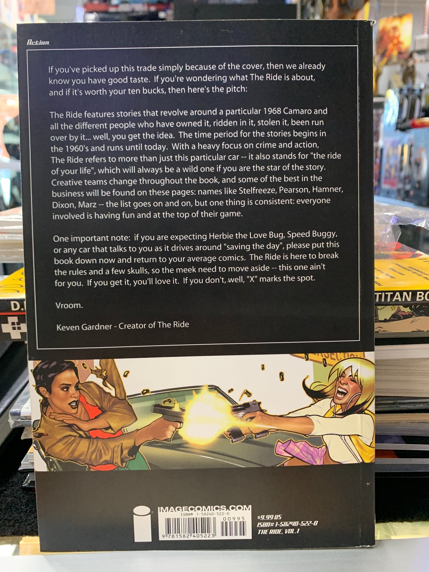 The Ride image comic Vol 1