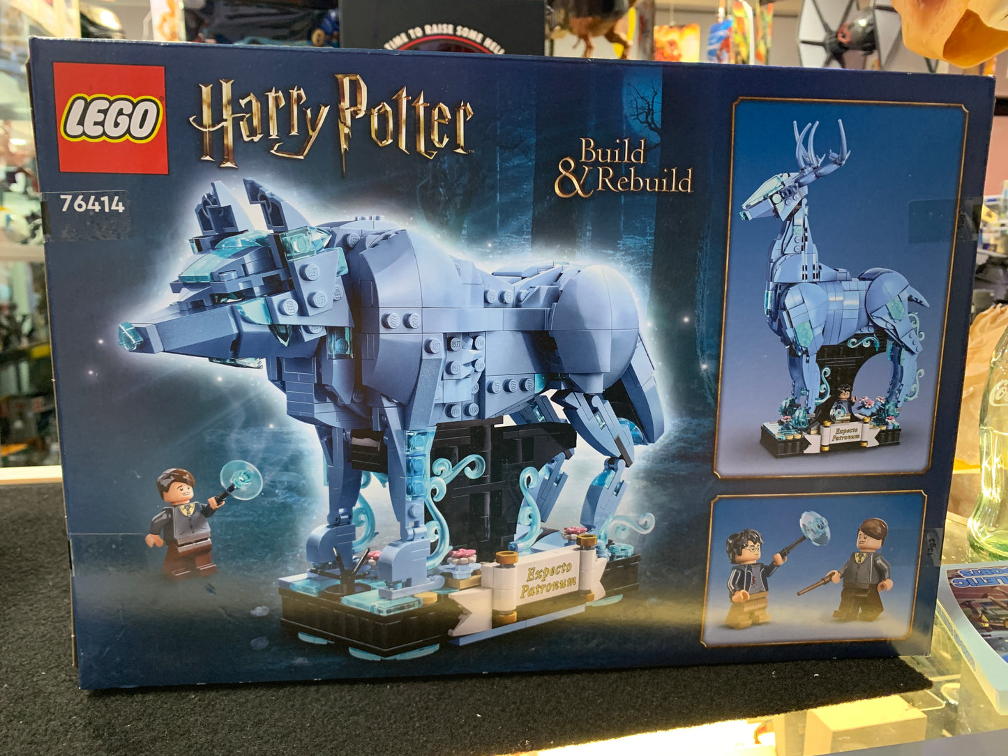 LEGO Harry Potter build and rebuild 76414