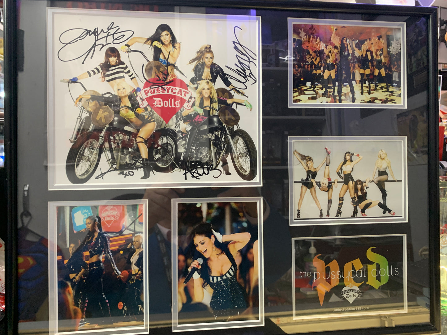 The Pussycat dolls signed picture