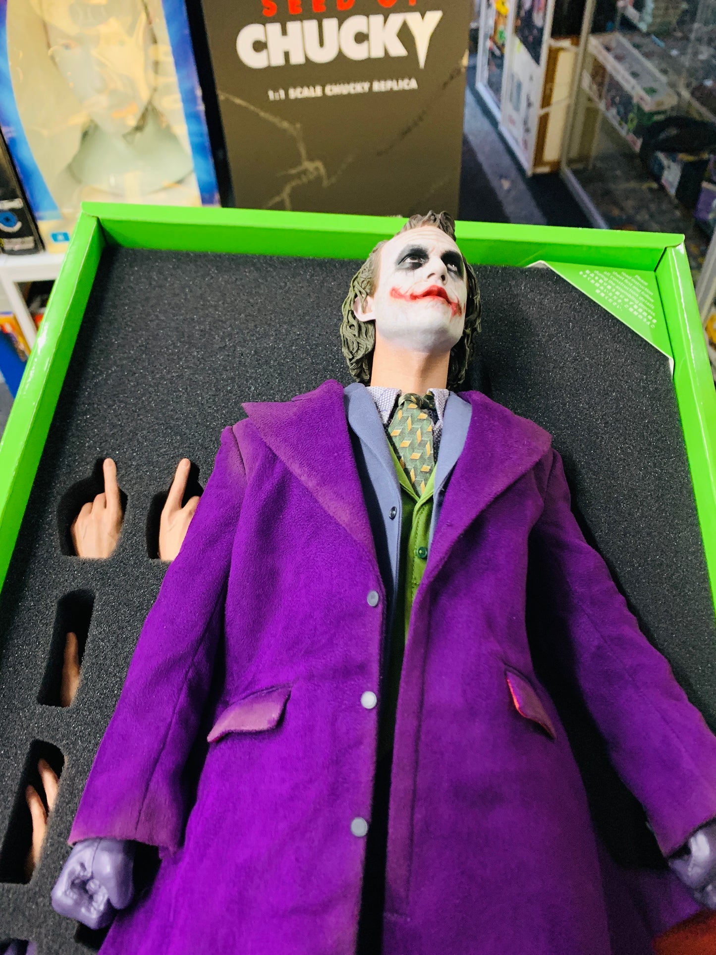 The Dark Knight The Joker QS010 1/4 scale Hottoys