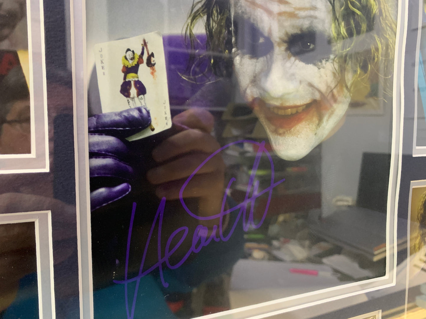 Heath Ledger the dark knight limited edition 453/500 signed