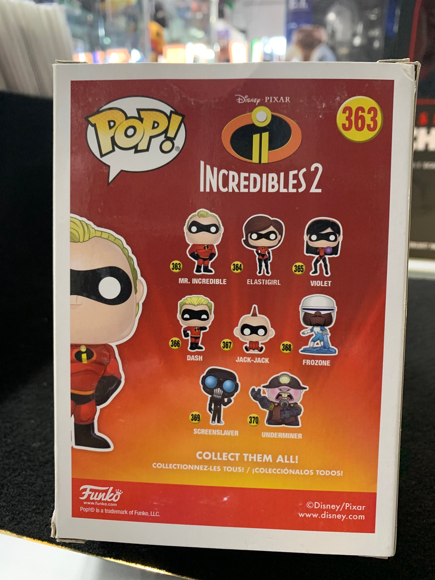 Pop funko incredible 2 , 363 Mr Incredible on
