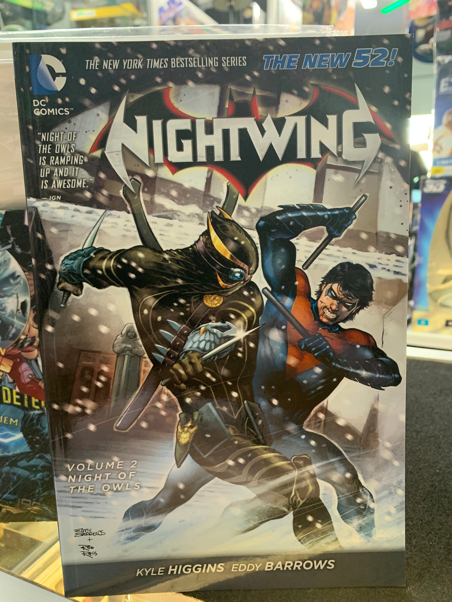 Nightwing volume 2 night of the owls Kyle Higgins