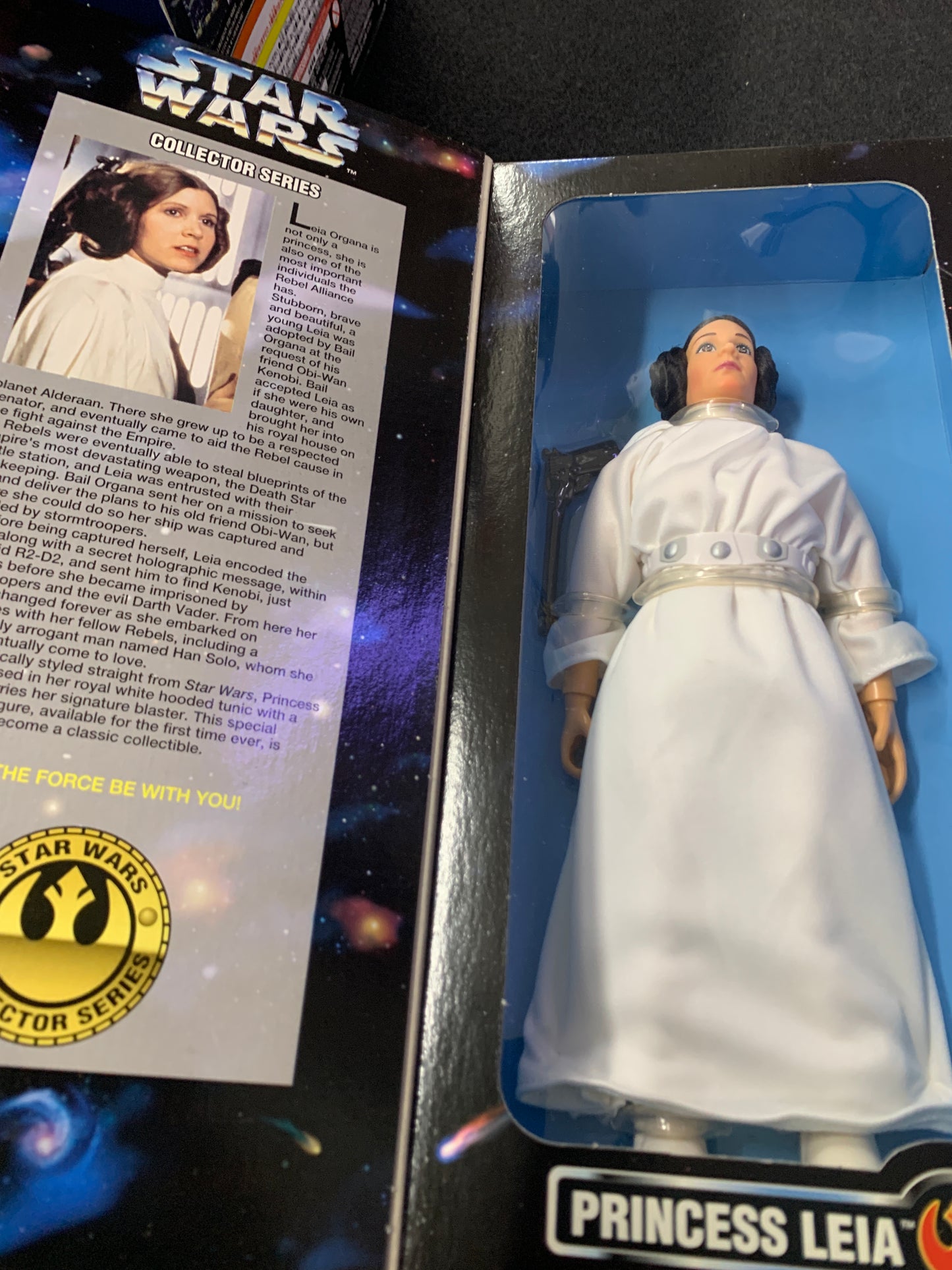 Star Wars collector series Princess Leia 1996 Kenner