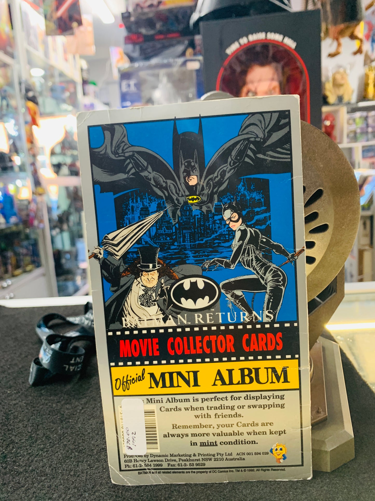 Batman returns movie collector cards