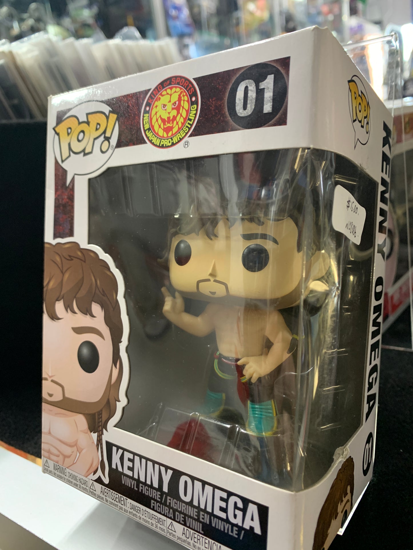 Pop funko 01 Kenny Omega box slight damage