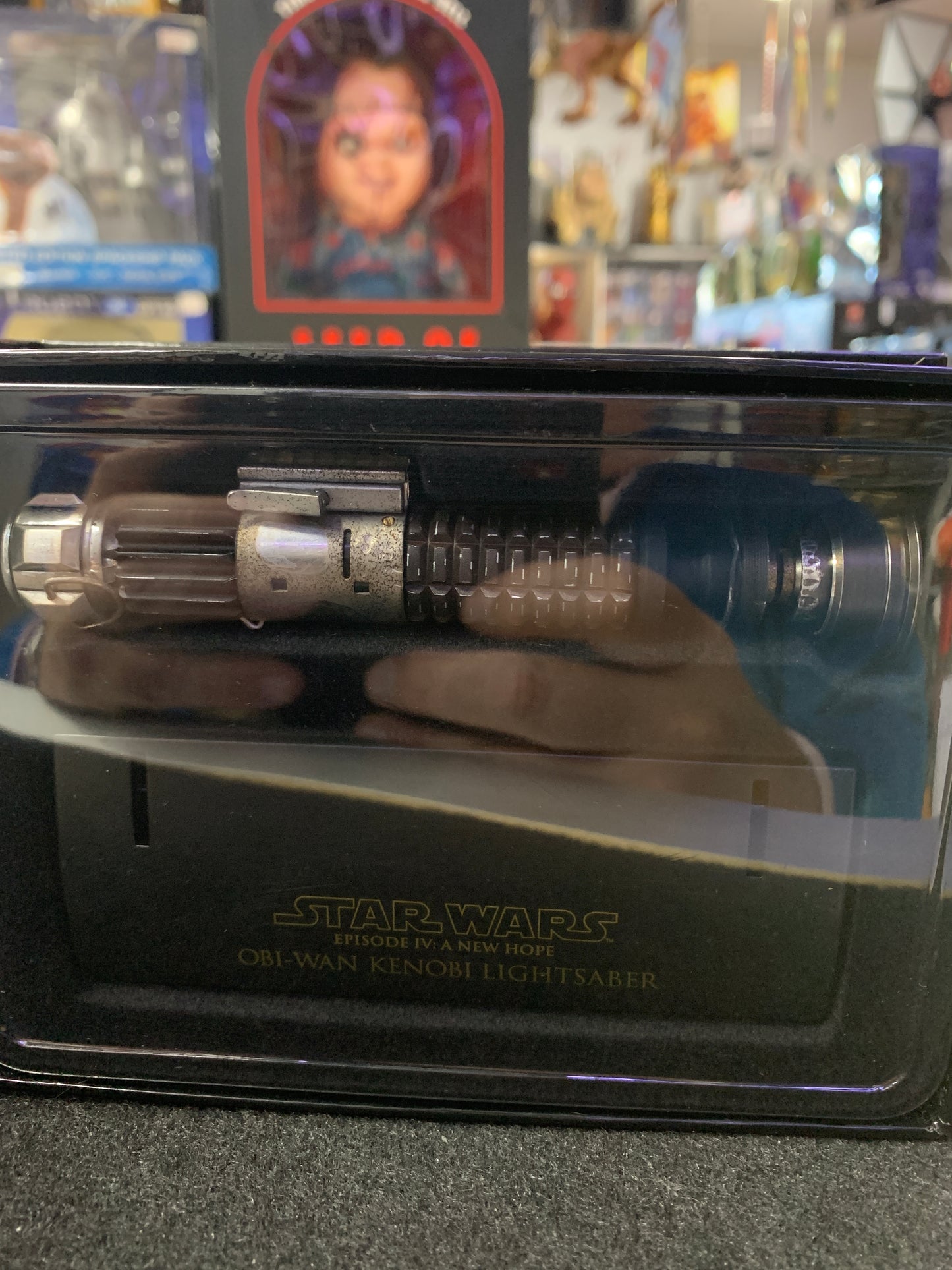 Star Wars master replica Obi wan kenobi mini light saber