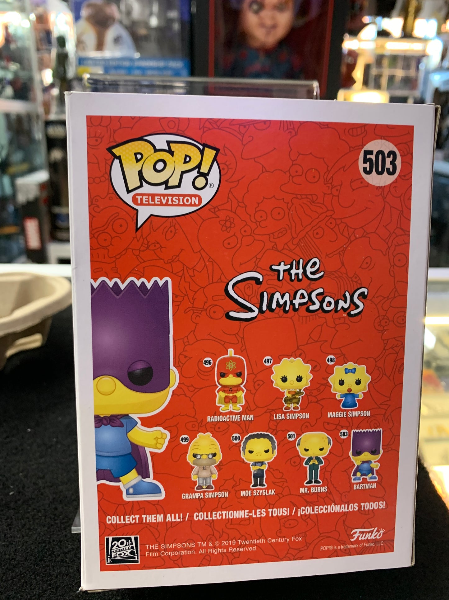 Pop funko the Simpsons 503 Bartman