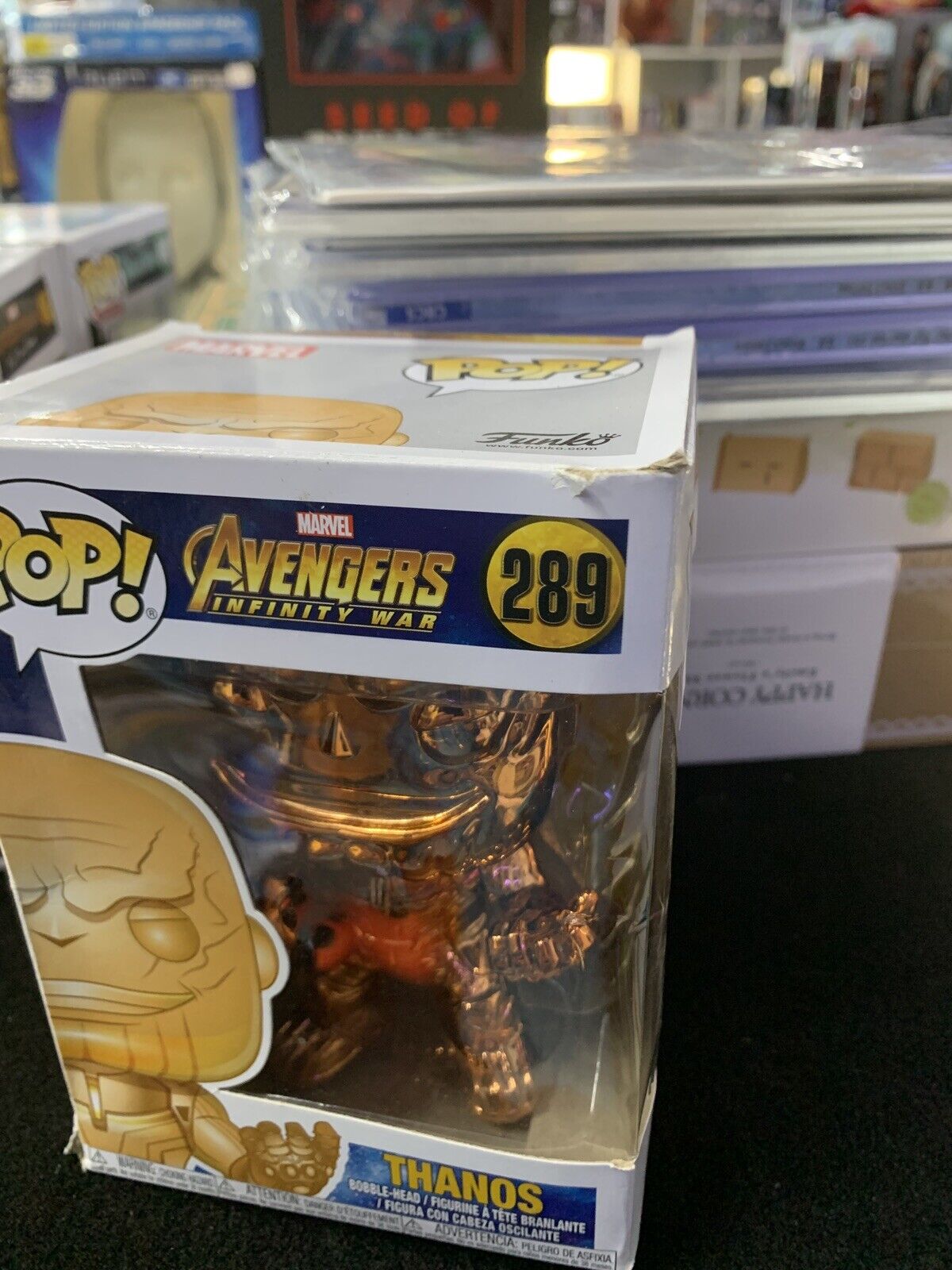 Thanos Gold Avengers Pop Thanos Funko Pop Avengers Gold Marvel