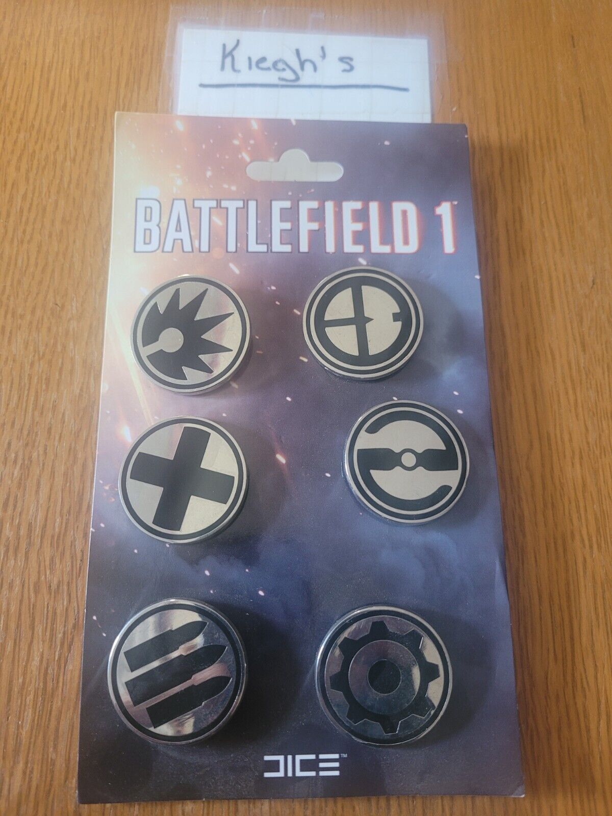 Battlefield 1 Pin Set *Dice/Thinkgeek* - N06975
