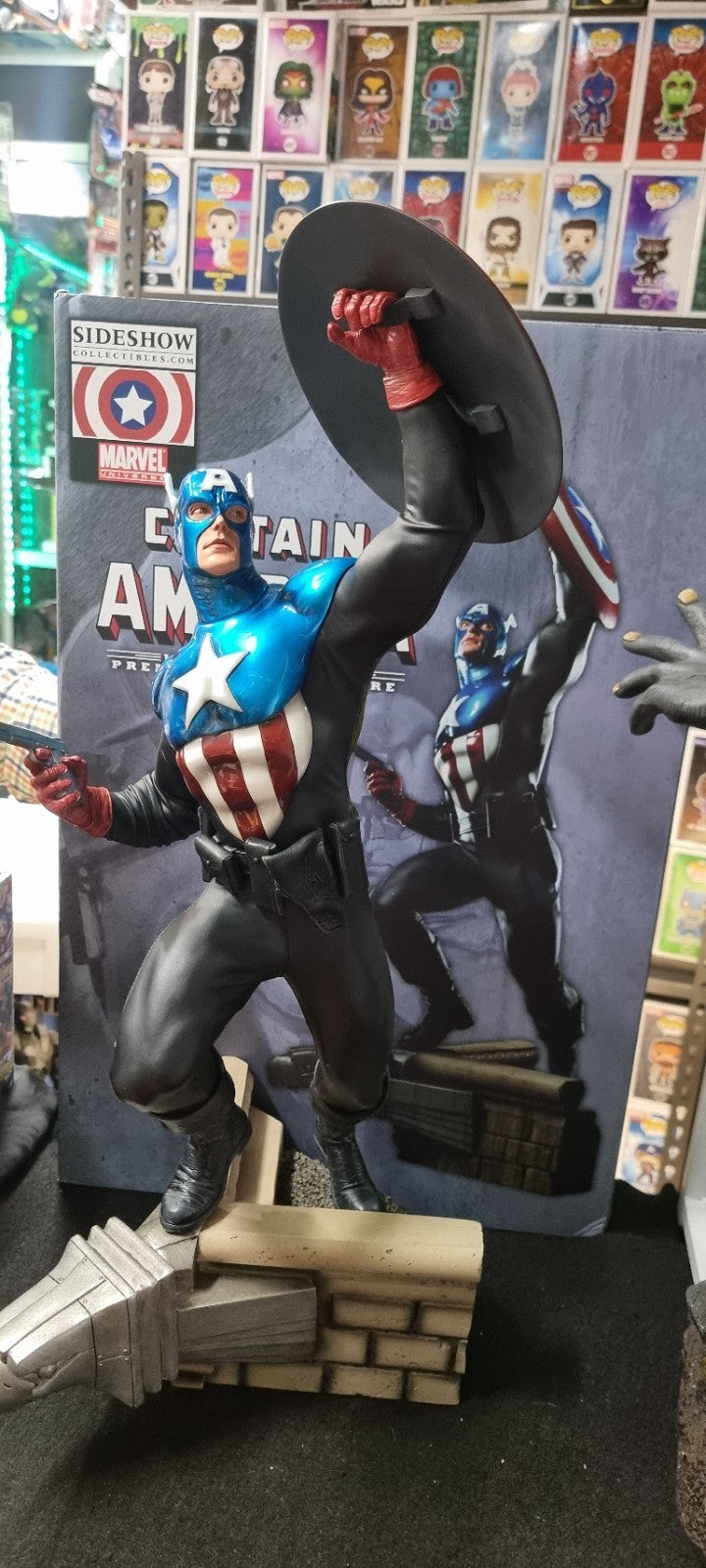 2012 Sideshow Captain America James Bucky Barnes Premium Format Exclusive