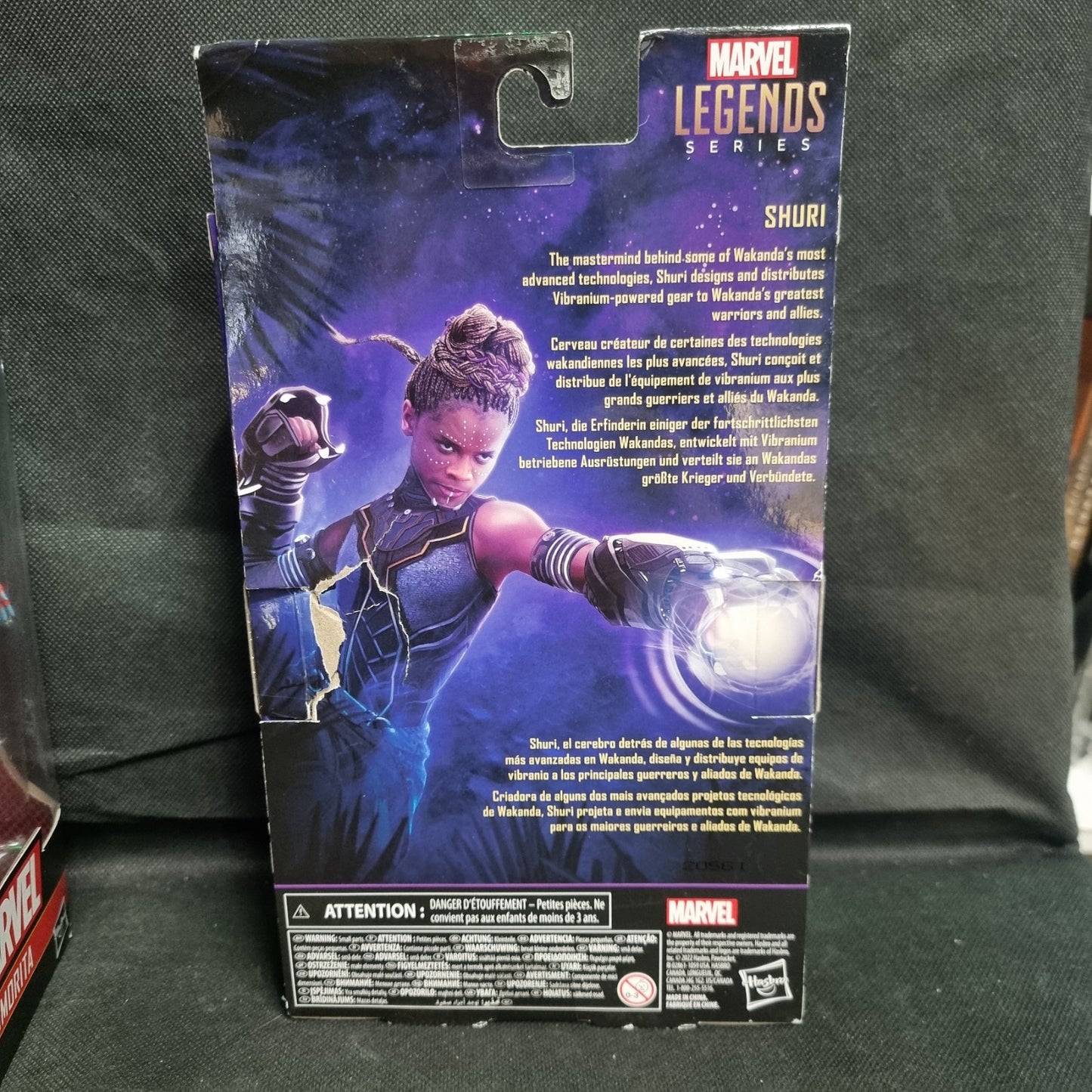 MARVEL LEGENDS BLACK PANTHER PRINCESS SHURI LEGACY COLLECTION