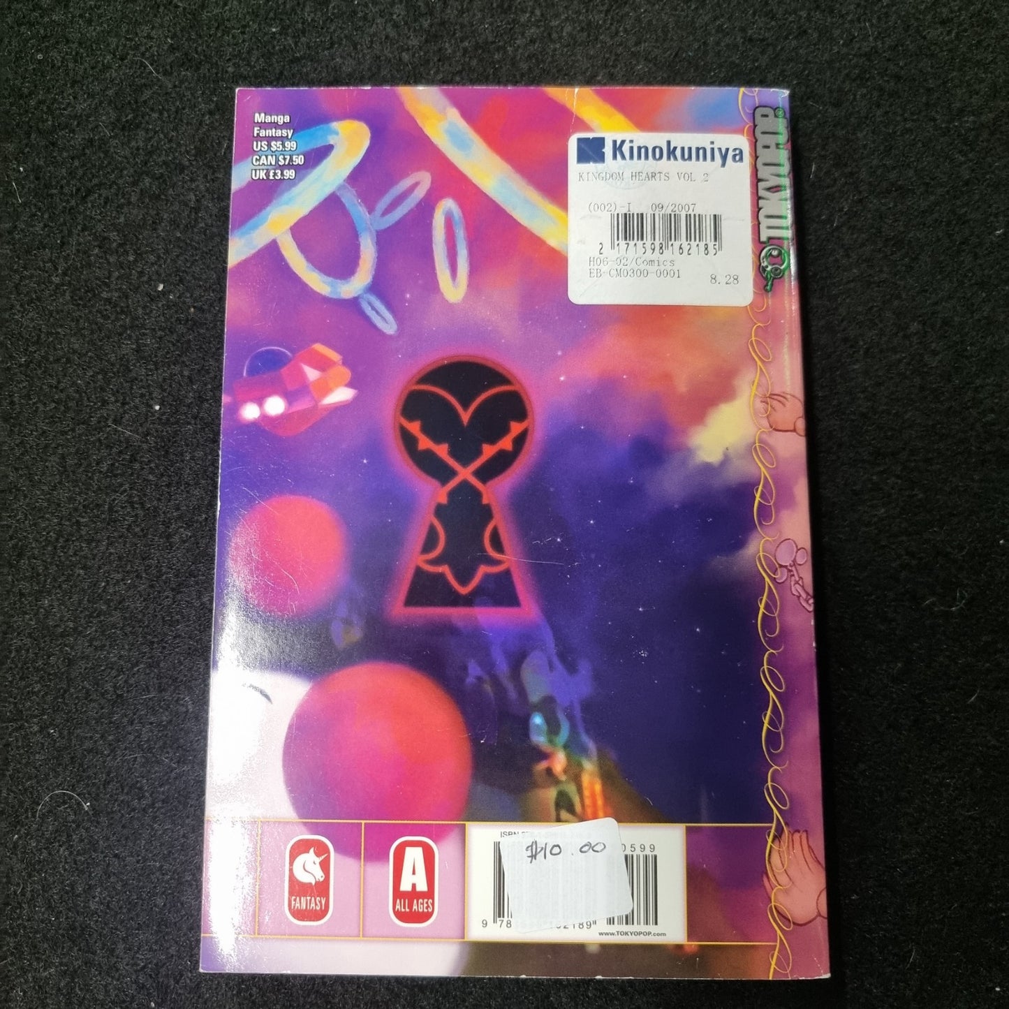 Tokyopop Kingdom Hearts Disney Manga #2 Paperback