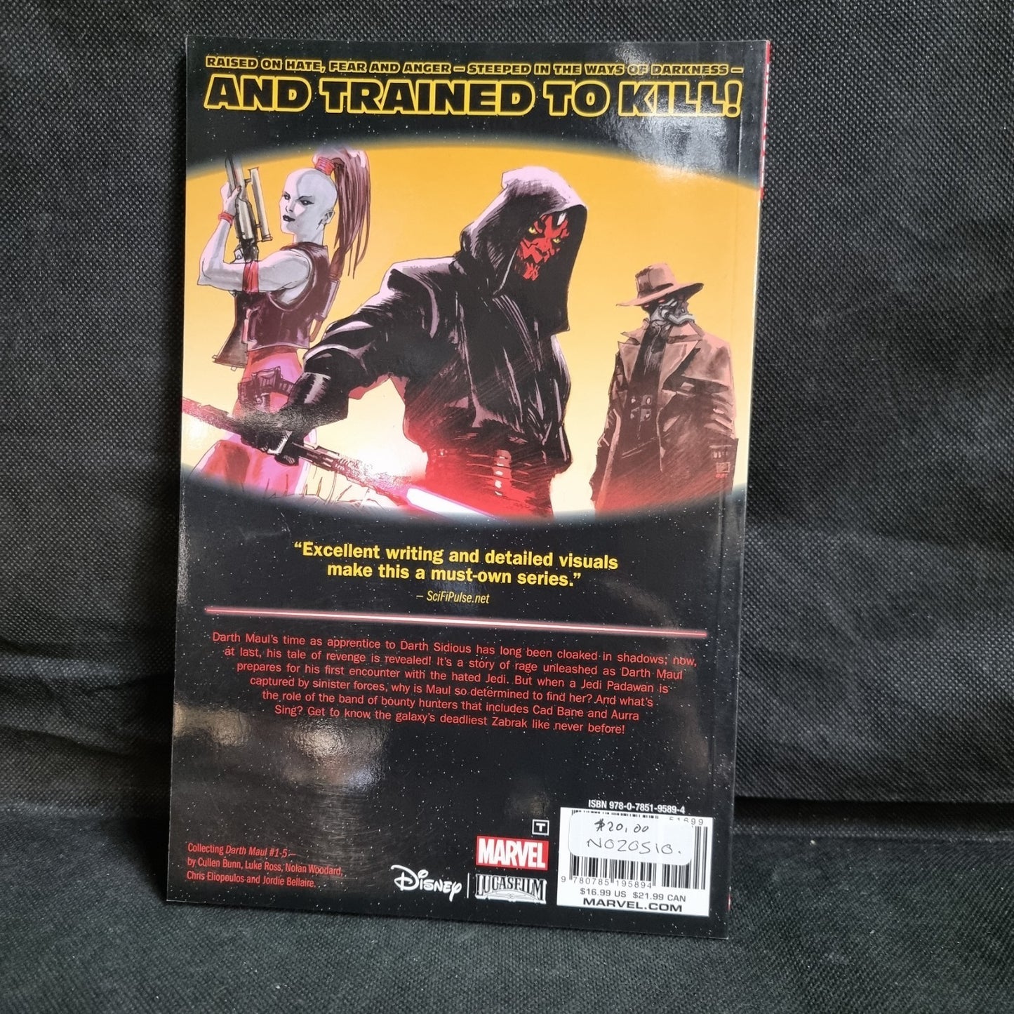 Star Wars: Darth Maul by Cullen Bunn (Paperback) (2017)