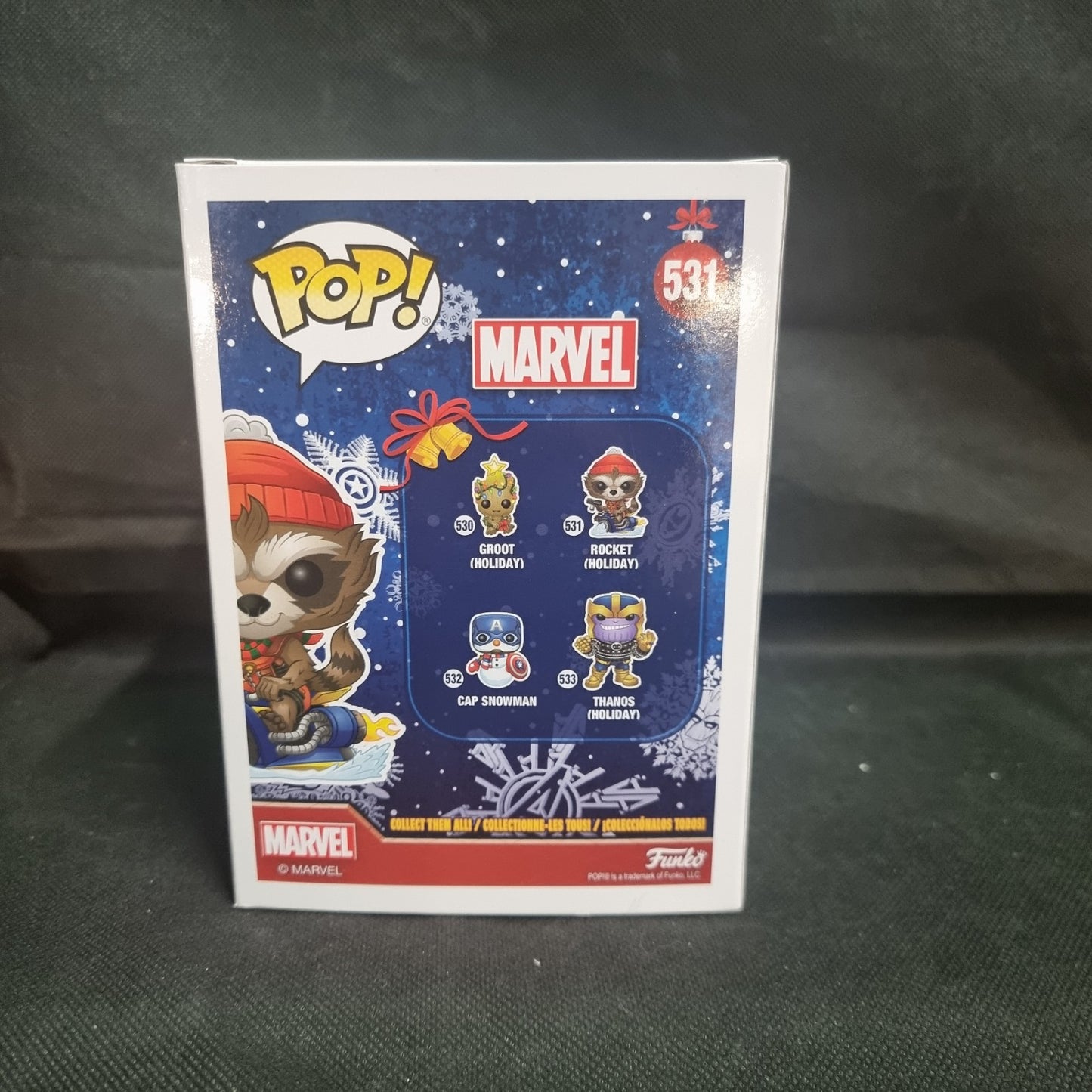 Funko Pop! Vinyl: Marvel - Rocket (Holiday) #531