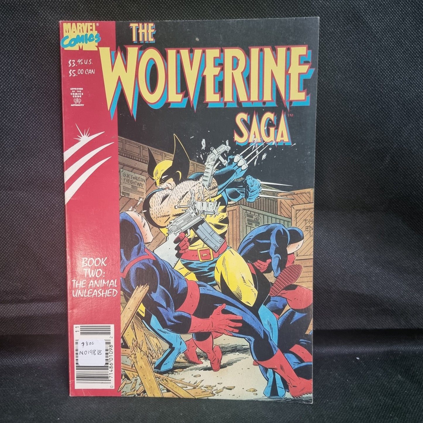Marvel Wolverine Saga #2. Newsstand Edition!!