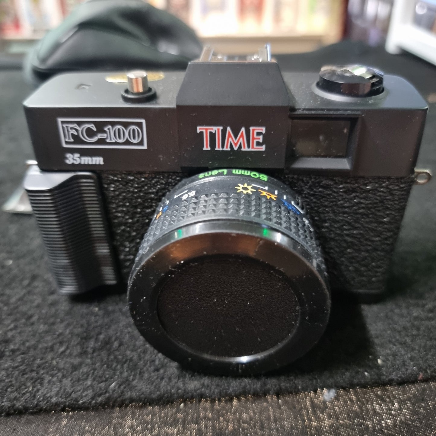 Vintage 80s Time Magazine FC-100 35mm camera UNTESTED